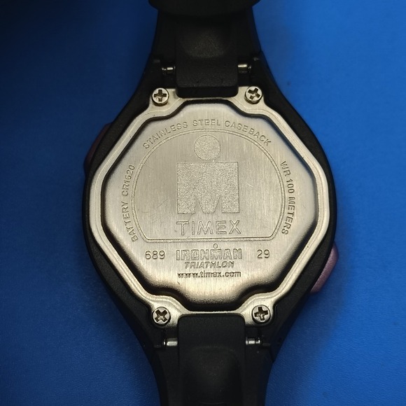 Vintage 1998‎ Timex Iron Man Triathlon Indiglo 38mm Womens Quartz sport Watch main image 9